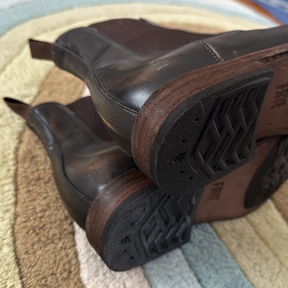 Frye Tyler Chelsea NWT - Dark Brown (Sz 10.5) - Picture 8 of 11